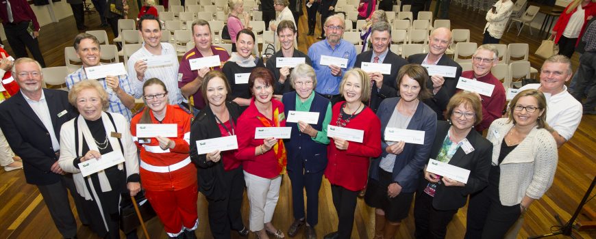 Buderim FoundationGood News Night 2015Grant recipients