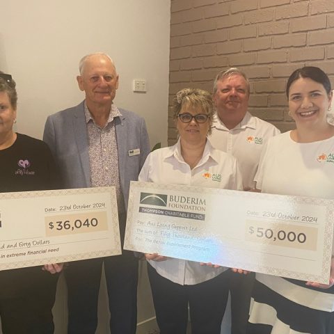 Buderim Foundation Thompson Charitable Fund provides more than $80,000 in funding to support people in crisis